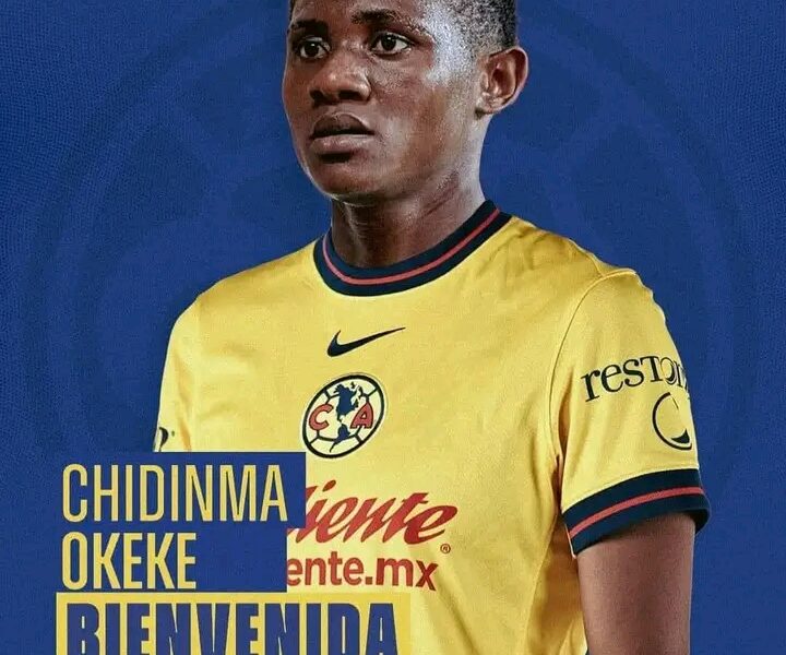 OFFICIAL: Club America unveil Nigeria defender Chidinma Okeke