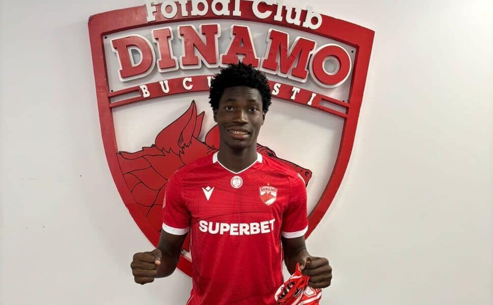 OFFICIAL: Romanian club Dinamo Bucharest signs Nigerian teen Godwin Udosen