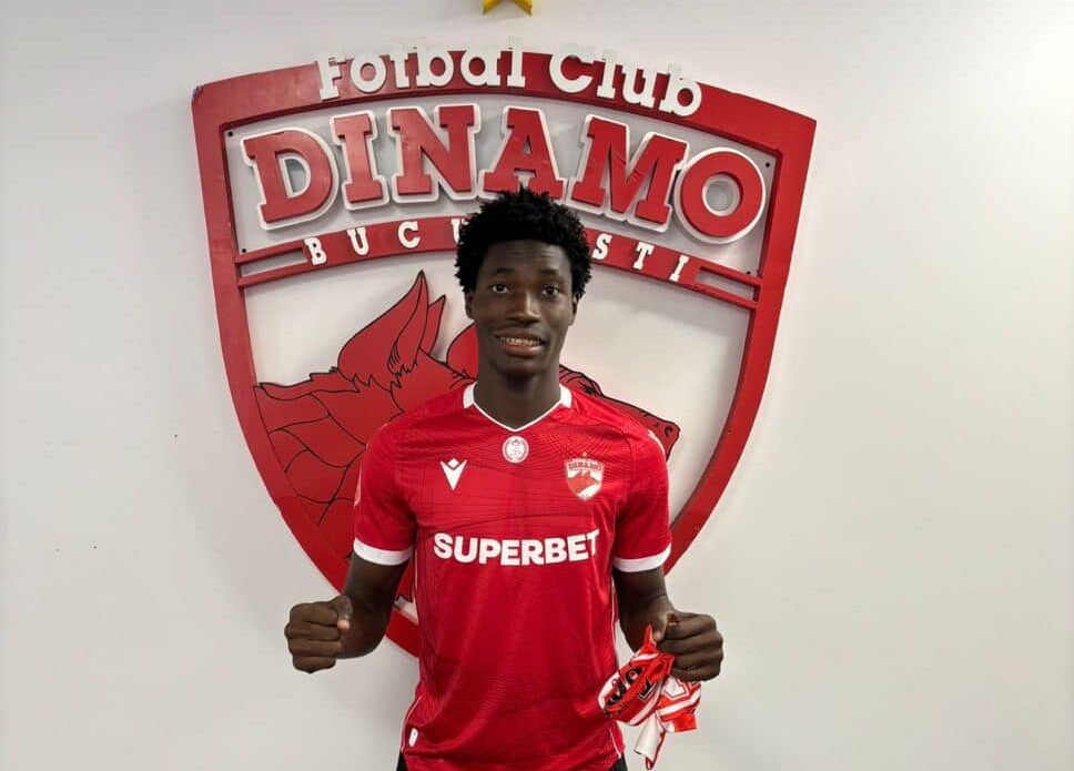 OFFICIAL: Romanian club Dinamo Bucharest signs Nigerian teen Godwin Udosen
