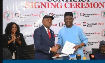 Premium Trust Bank chief commits to bankrolling NFF grassroots football initiatives