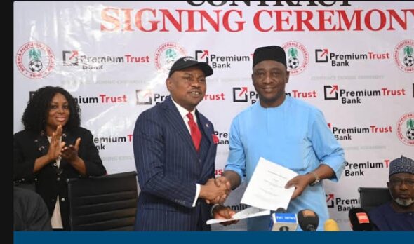 Premium Trust Bank chief commits to bankrolling NFF grassroots football initiatives