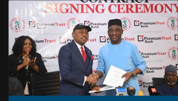 Premium Trust Bank chief commits to bankrolling NFF grassroots football initiatives Premium Trust Bank chief commits to bankrolling NFF grassroots football initiatives