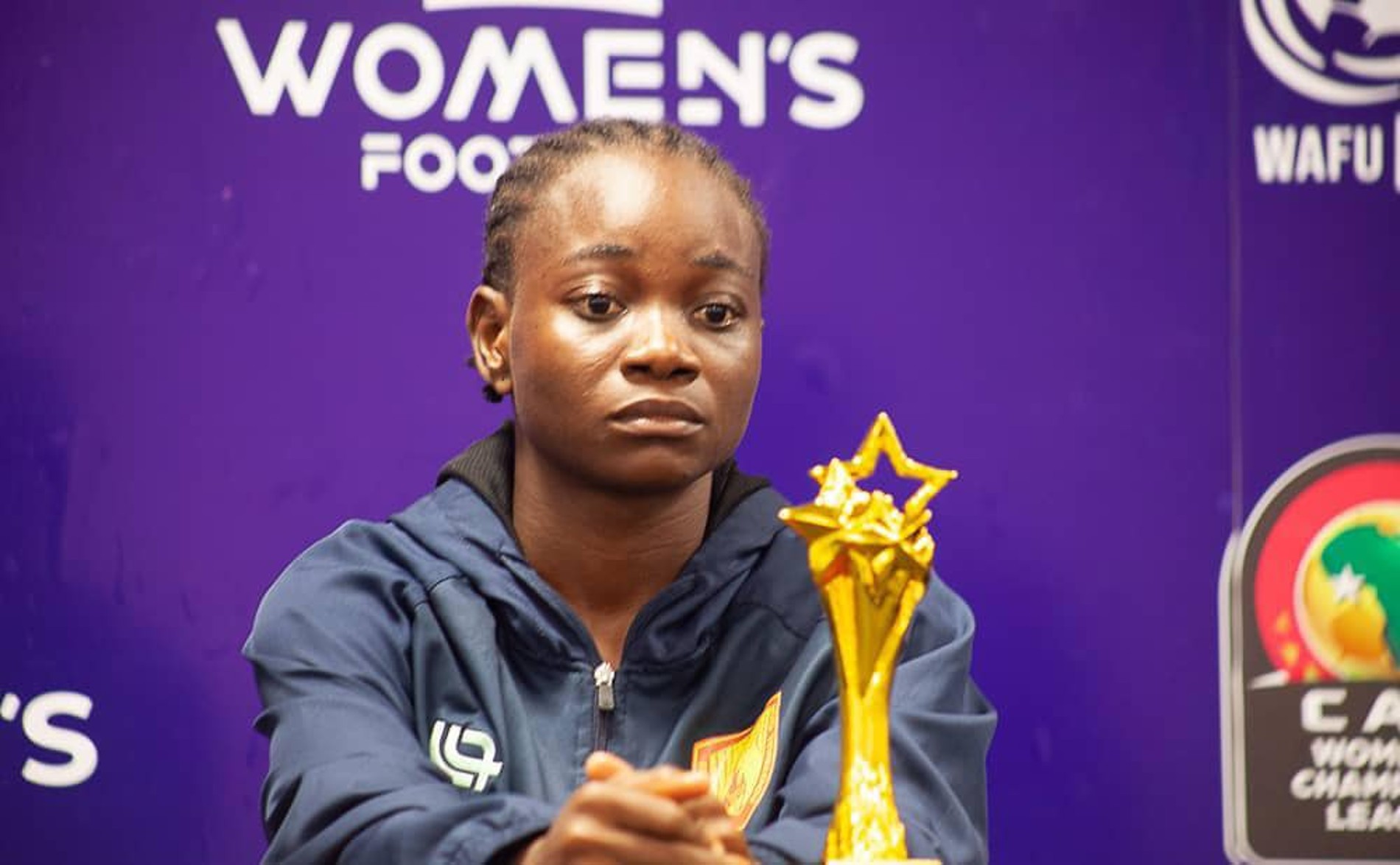 Wafu-B Champions League Qualifiers: Joy Jerry ecstatic over POTM award Wafu-B Champions League Qualifiers: Joy Jerry ecstatic over POTM award