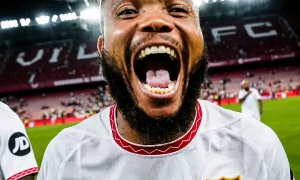 Chidera Ejuke fires Sevilla to victory against Valladolid