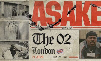 Chelsea star Jadon Sancho seen at Asake’s concert