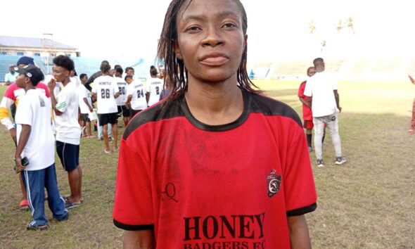 Regina Okwube attributes Honey Badgers’ maiden promotion to determination