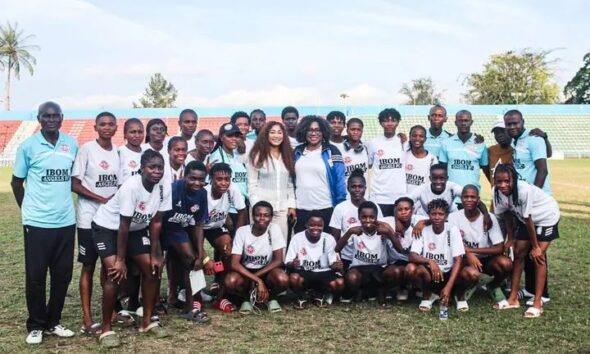 NWFL: Nyakno Uko talks up Edwin Okon’s role in Ibom Angels promotion ticket