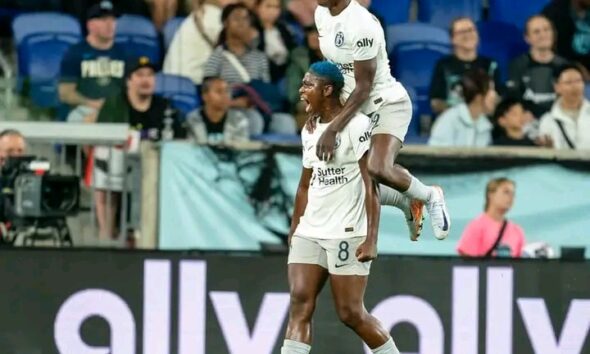 Asisat Oshoala nets seventh goal in Bay FC’s slip up at Gotham