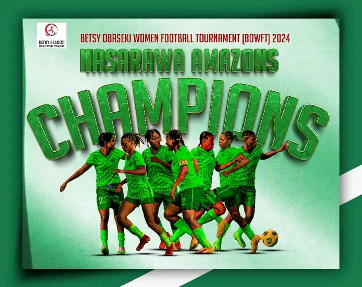 Nasarawa Amazons become fourth different winner of Betsy Obaseki Cup Nasarawa Amazons become fourth different winner of Betsy Obaseki Cup