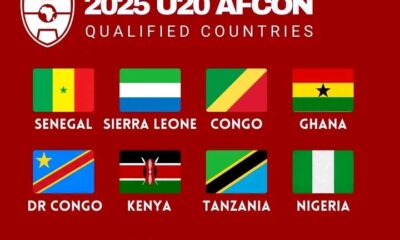 Nigeria join nine teams to qualify for 2025 U-20 Africa Cup of Nations