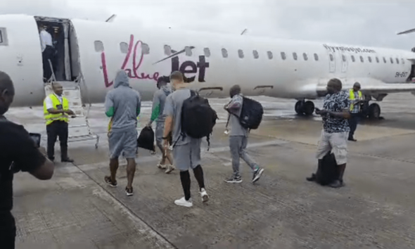 Super Eagles safely back in Nigeria after Libya harrowing ordeal