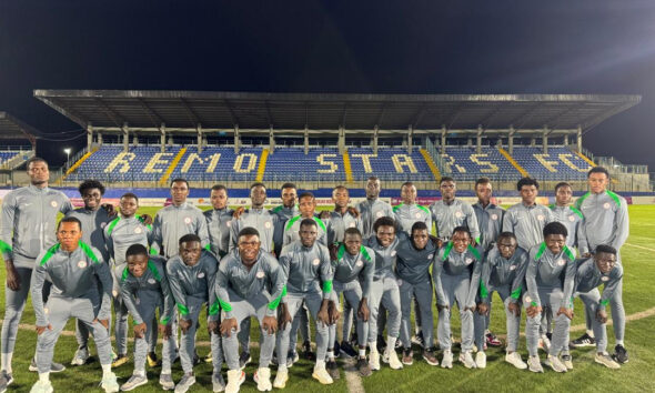 U-20 WAFU-B Tourney: Nigeria land in Togo as Zubair lists 20 players for tournament