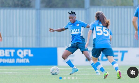 Victoria Igbonoba’s hat-trick fires Ordabasy to victory over Okzhetpes in Kazakhstan