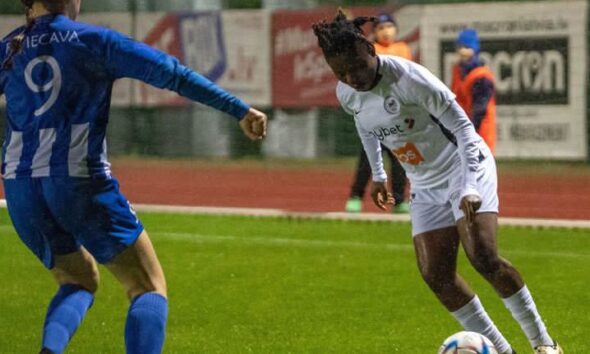 Maryan Ohadiwe’s treble inspires RFS to big win in Latvia