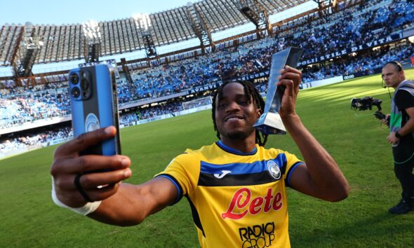 Ademola Lookman stars with brace in Atalanta victory at leaders Napoli