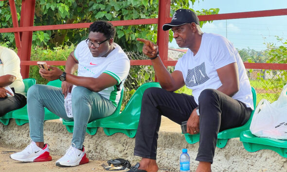U17 World World Cup: Naira rains as Augustine Eguavoen visits Flamingos camp