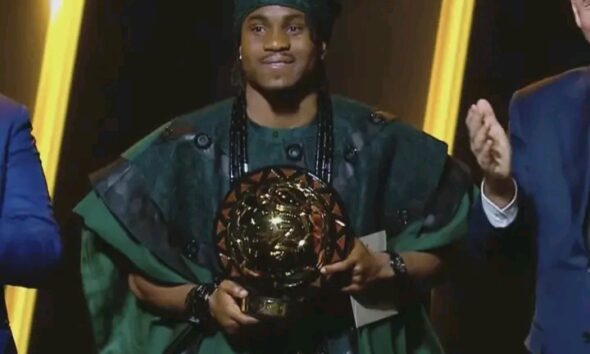 Ademola Lookman claims 2024 CAF Player of the year award