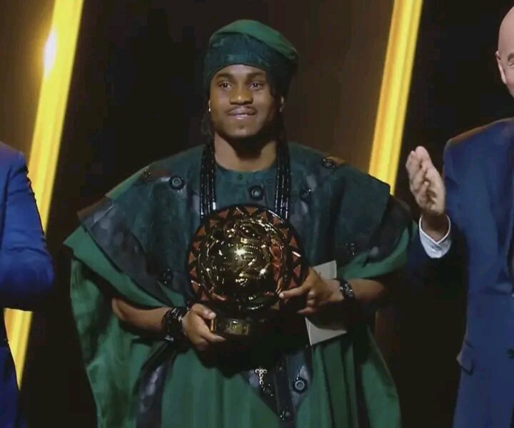 Ademola Lookman claims 2024 CAF Player of the year award Ademola Lookman claims 2024 CAF Player of the year award