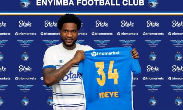 NPFL: Brown Ideye Expresses Excitement Over Enyimba Debut