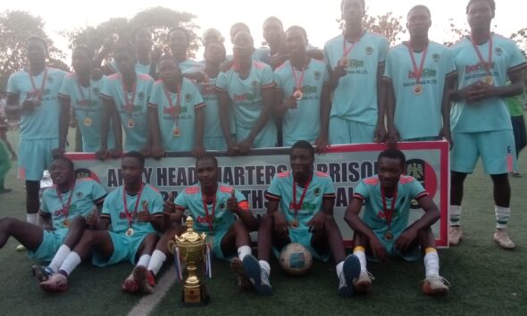 Camp United beat Army Headquarters to win maiden Army Barracks Youth Championship