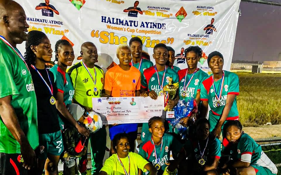 Gallant Queens win 2nd edition of Halimatu Ayinde Women’s Cup