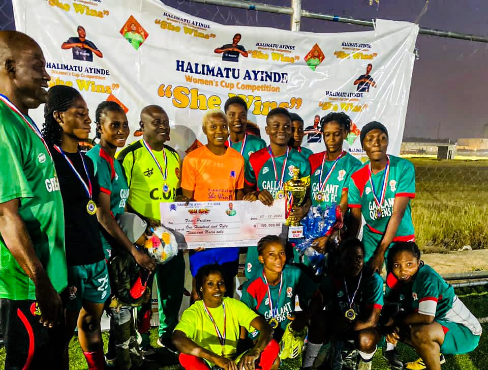 Gallant Queens win 2nd edition of Halimatu Ayinde Women’s Cup Gallant Queens win 2nd edition of Halimatu Ayinde Women’s Cup