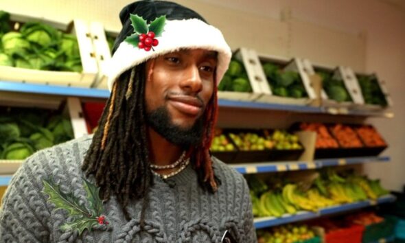 Santa Alex Iwobi: Nigeria forward gives back with Christmas shop