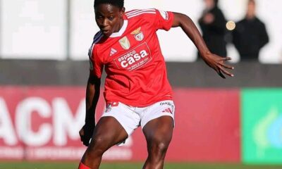 Christy Ucheibe scores first goal of 2025 to lift SL Benfica into Taça da Liga semifinals