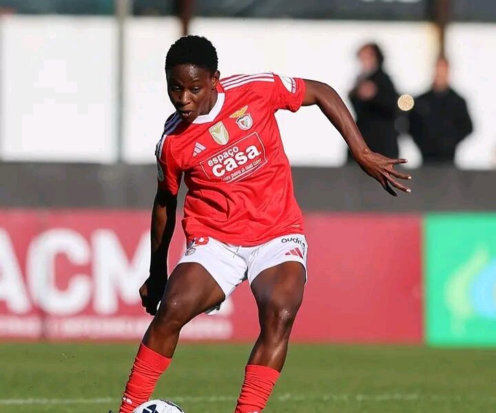 Christy Ucheibe scores first goal of 2025 to lift SL Benfica into Taça da Liga semifinals