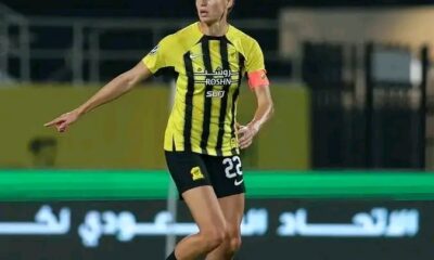 Ashleigh Plumptre scores in Al Ittihad’s home loss to Al Ahli