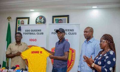 Moses Aduku secures contract extension with Edo Queens
