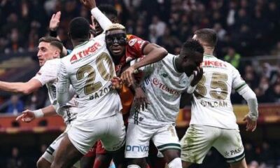 “Then never see anything” — Boniface celebrates Osimhen winner vs Konyaspor