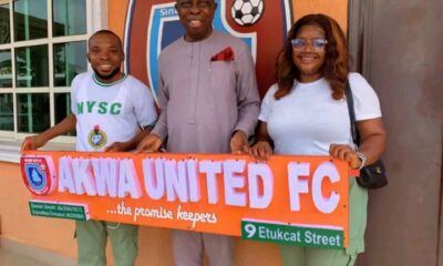 NPFL: Akwa United gets cash and kind donations after victory over Enyimba