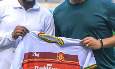 Eric Chelle on NPFL attendance duty