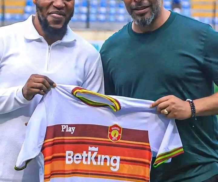 Eric Chelle on NPFL attendance duty