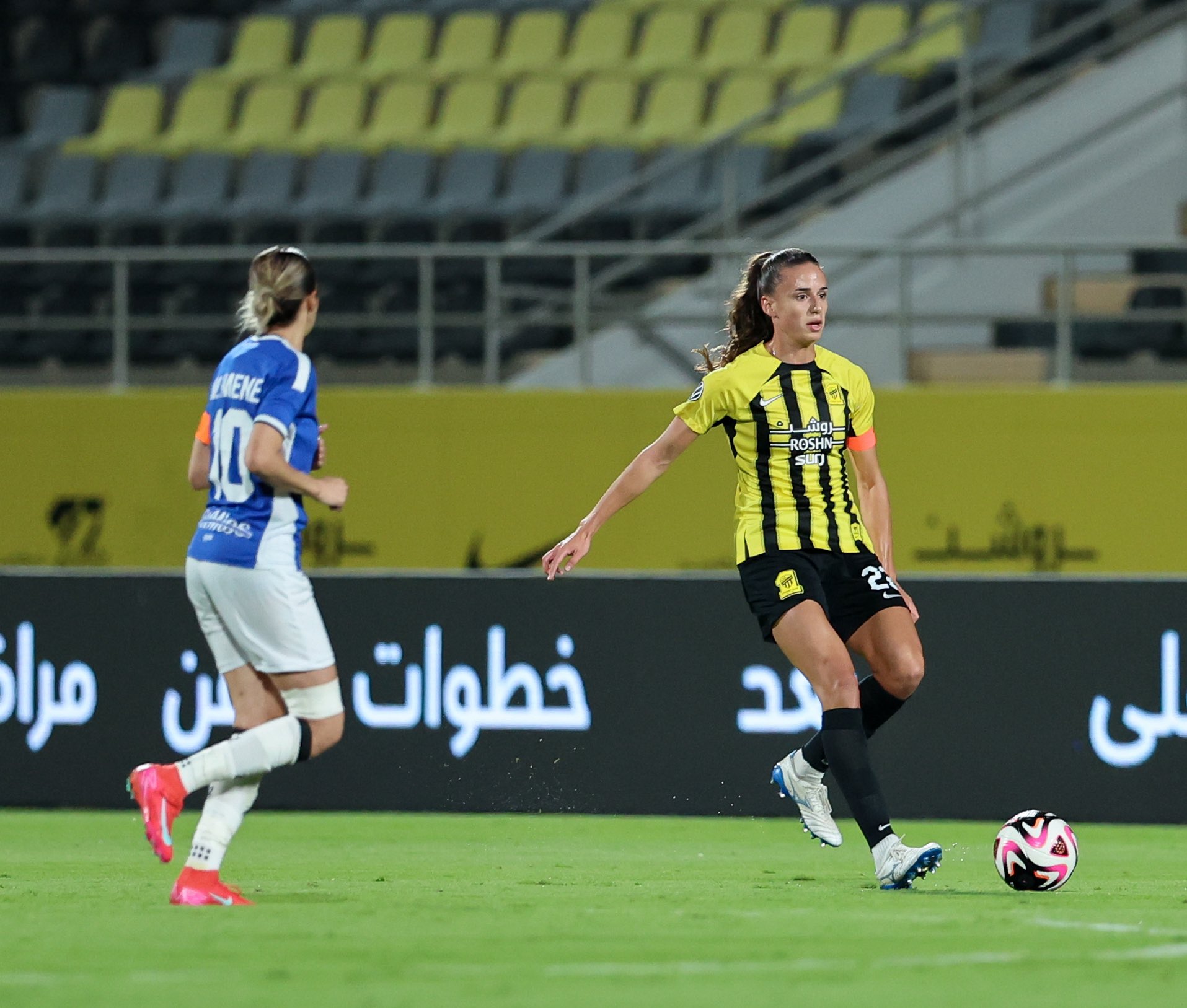 Ashleigh Plumptre scores as Al Ittihad ends four-match losing streak against Al Amal Ashleigh Plumptre scores as Al Ittihad ends four-match losing streak against Al Amal