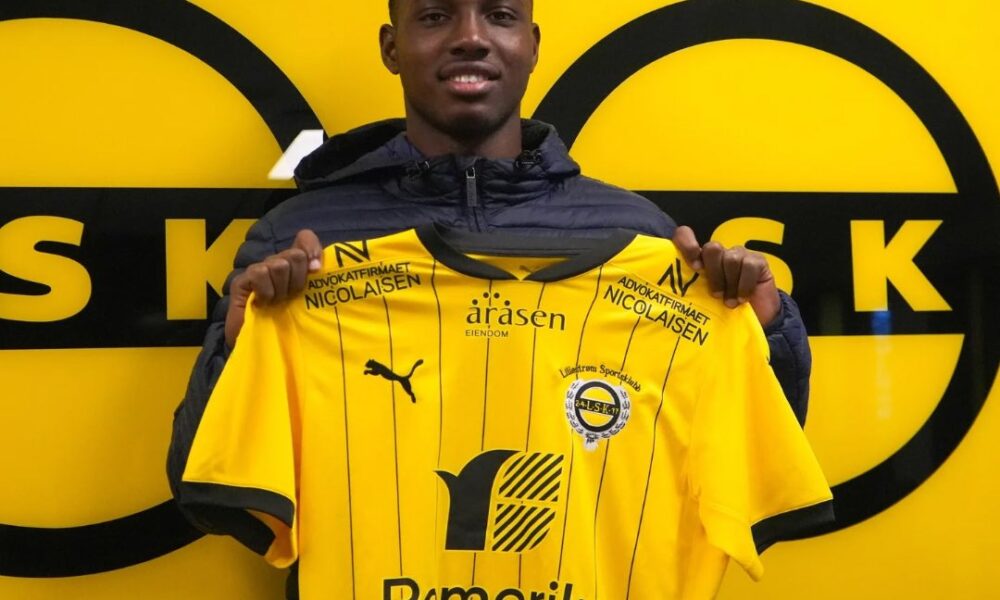 OFFICIAL: Norwegian club Lillestrøm signs Nigerian starlet Kparobo Ariehri