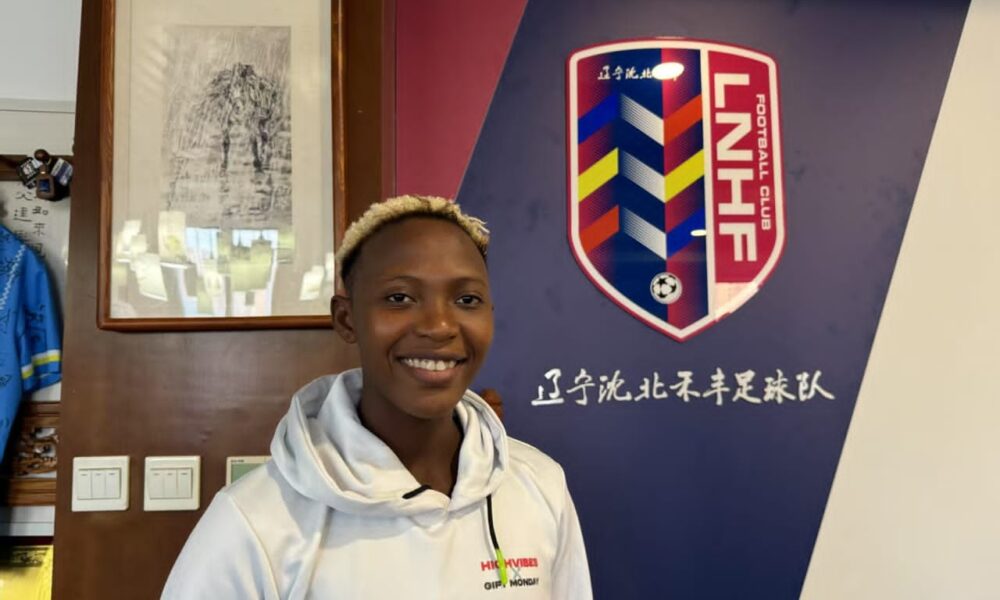 Folashade Ijamilusi opens goal account for Laioning with stunner against Beijing Jingtan