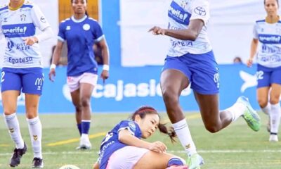 Rinsola Babajide’s goal salvages point for Costa Adeje Tenerife against Badalona Rinsola Babajide’s goal salvages point for Costa Adeje Tenerife against Badalona