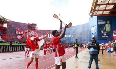 Christy Ucheibe retains Portuguese Taça da Liga title with SL Benfica