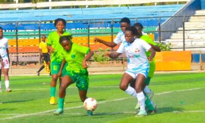 NWFL Premiership Matchday Eight Wrap: Nasarawa ends Remo Stars’ unbeaten record as Confluence Queens end barren run NWFL Premiership Matchday Eight Wrap: Nasarawa ends Remo Stars’ unbeaten record as Confluence Queens end barren run