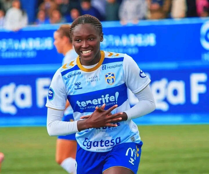 Rinsola Babajide rises to occasion with a goal and assist as Tenerife starts post Monday Gift era with victory