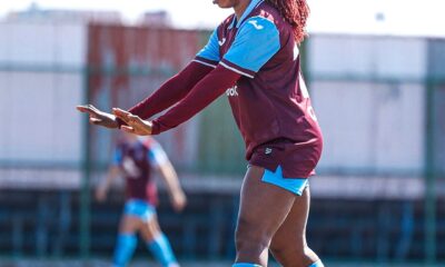 Chioma Olise celebrates winning debut for Trabzonspor