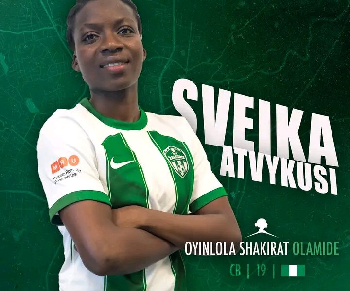 MFA Žalgiris Introduces Olamide Oyinlola