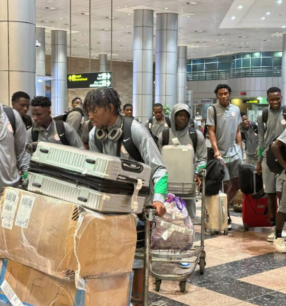 Super Eagles depart for Moscow ahead of Russia friendly after Unity Cup win