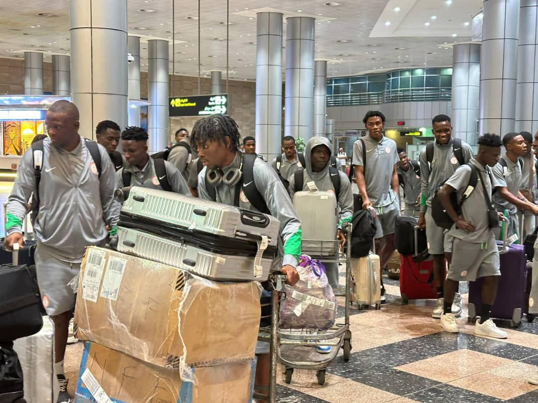 U20 AFCON: Flying Eagles Arrive in Cairo for Friendly Match Against Young Pharaohs on Tuesday U20 AFCON: Flying Eagles Arrive in Cairo for Friendly Match Against Young Pharaohs on Tuesday