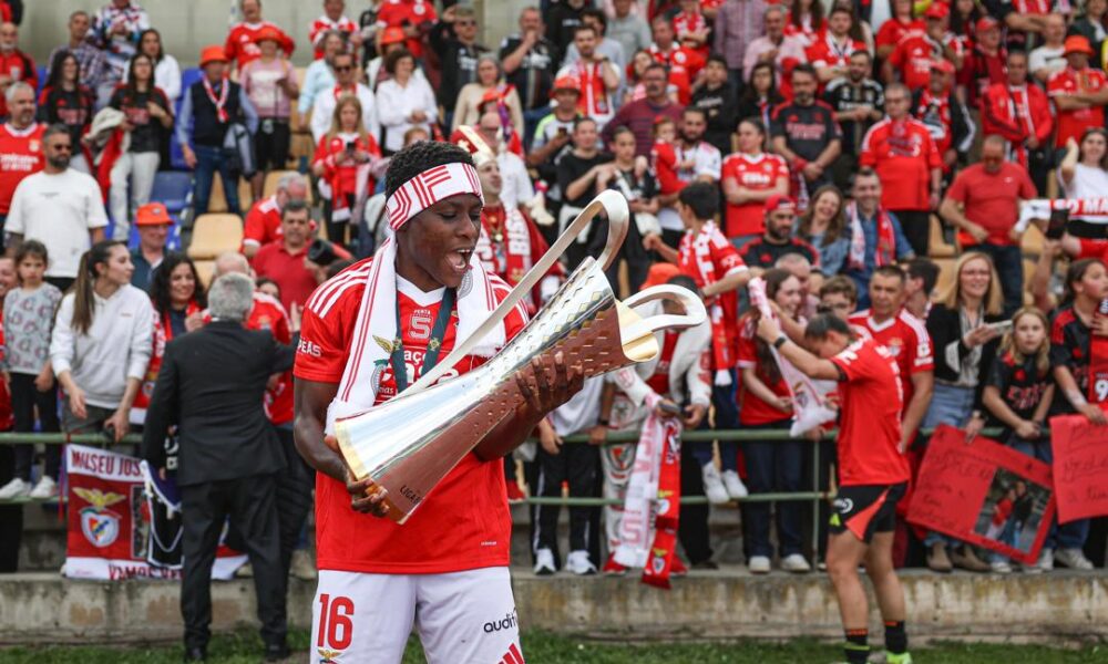 Christy Ucheibe’s header inspires SL Benfica to Portuguese league title Christy Ucheibe’s header inspires SL Benfica to Portuguese league title