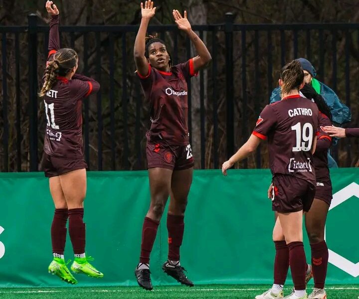 Esther Okoronkwo enters history books with brace in AFC Toronto maiden home win