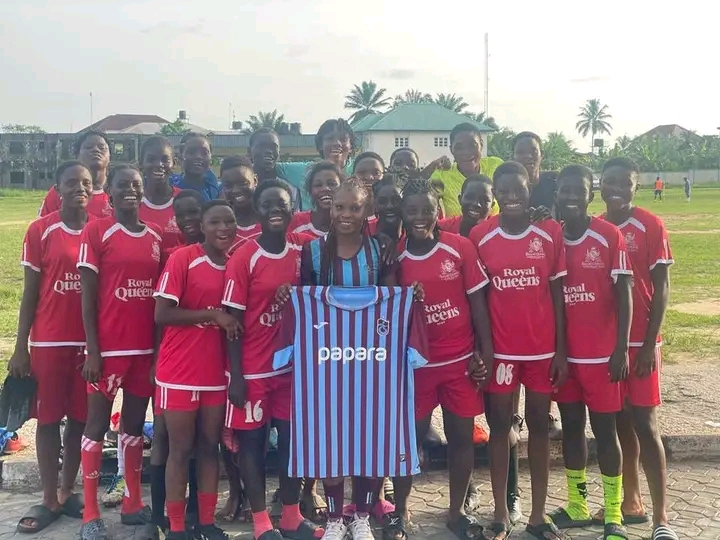 Back to base: Chioma Olise gives back to former club Royal Queens Back to base: Chioma Olise gives back to former club Royal Queens