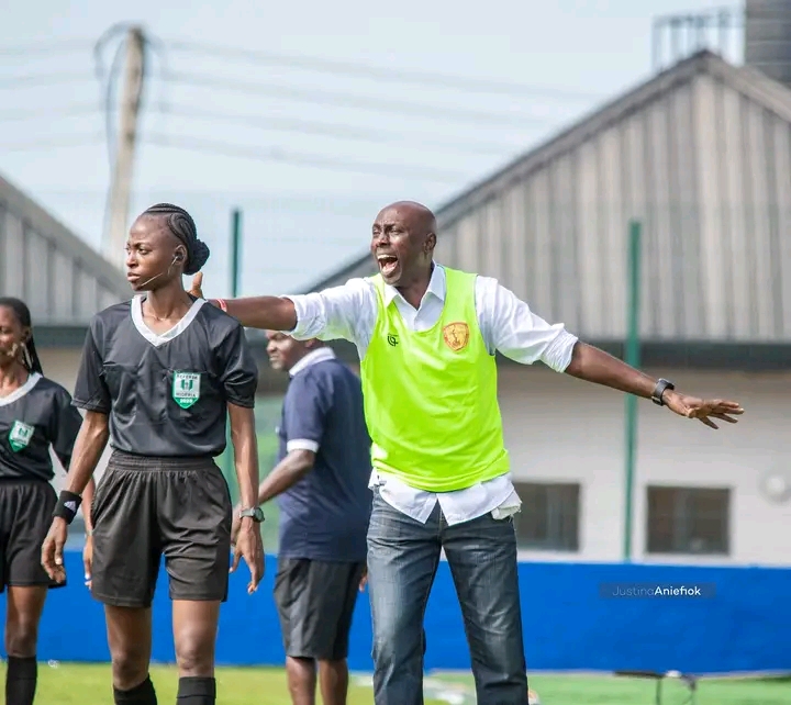 Moses Aduku: Edo Queens coach harps on commitment and dedication from players Moses Aduku: Edo Queens coach harps on commitment and dedication from players